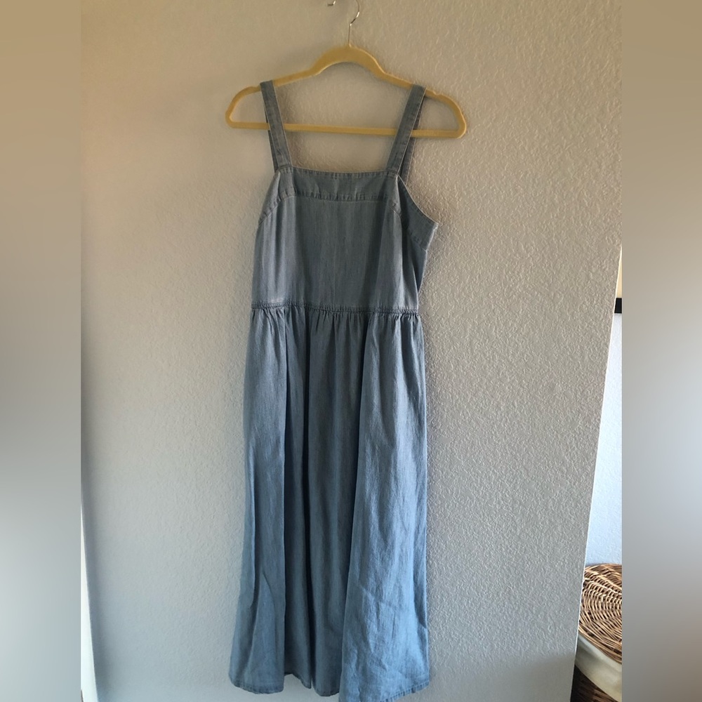 Caslon denim dress, size Small petite.
